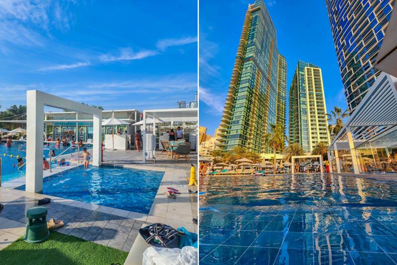 doubletree by hilton jbr pool